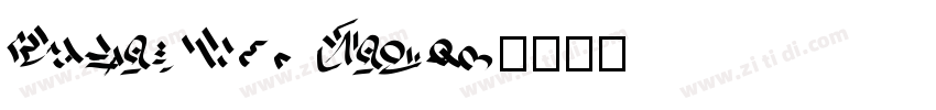 DidotW01 Roman字体转换